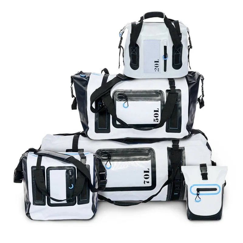 Dry Bag 20L 50L 70L River Trekking Handbag Luggage Waterproof Bag New Gear Duffel Bags for Boating Hiking Camping Beach