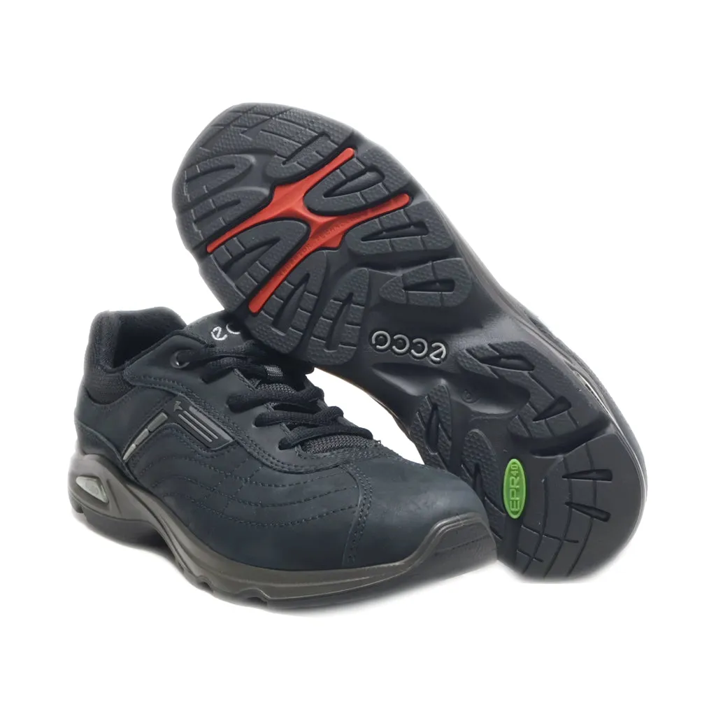 Ecco Sport Shoes Leather Black Colour For Women