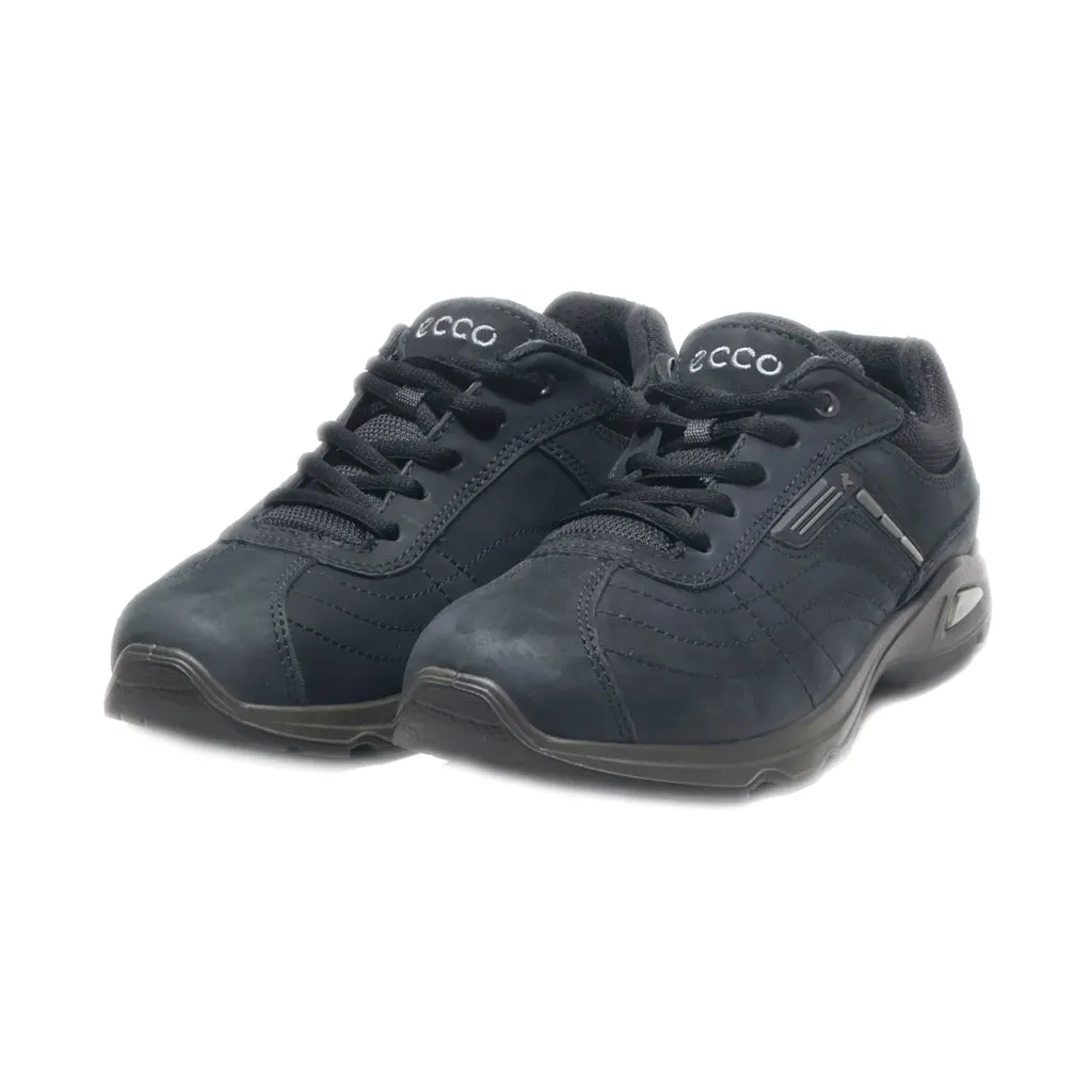 Ecco Sport Shoes Leather Black Colour For Women