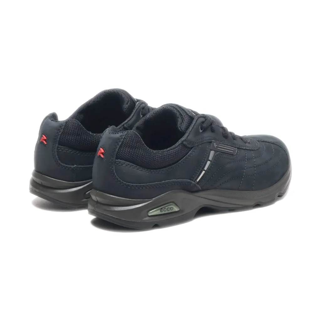 Ecco Sport Shoes Leather Black Colour For Women