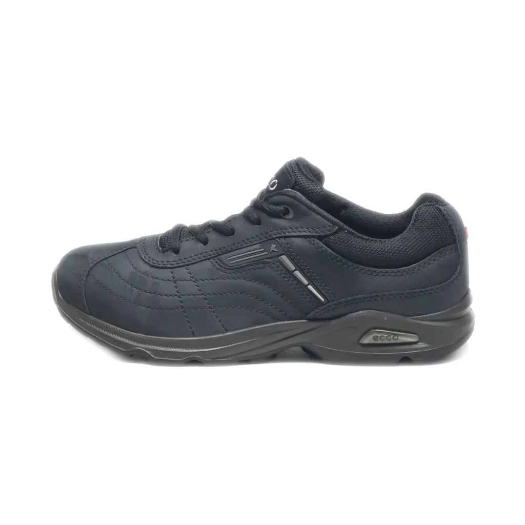 Ecco Sport Shoes Leather Black Colour For Women