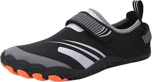 Mens Water Shoes Wide Width Slip on for Men Women Barefoot Water Shoes Men Womens Pool Shoes Quick Dry Water Sports Barefoot Shoes for Beach Swim Surf Yoga Exercise