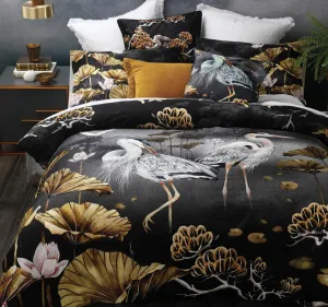 Orient Quilt Cover Set Range Midnight