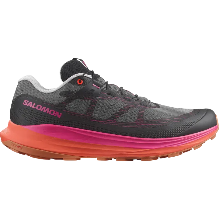 Salomon Ultra Glide 2 Shoes (Men's) Plum Kitten / Black / Pink Glow