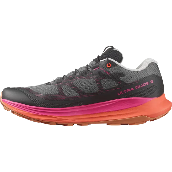 Salomon Ultra Glide 2 Shoes (Men's) Plum Kitten / Black / Pink Glow