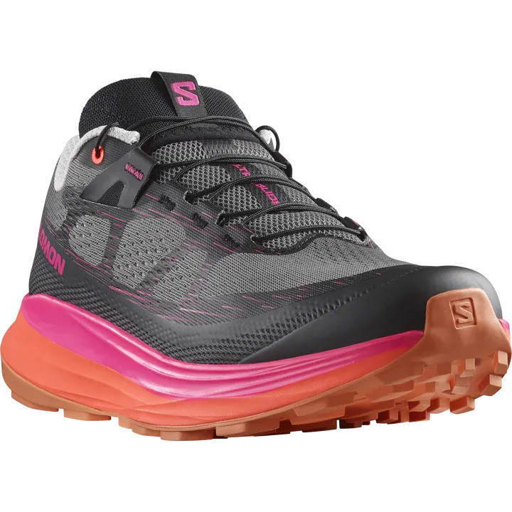 Salomon Ultra Glide 2 Shoes (Men's) Plum Kitten / Black / Pink Glow