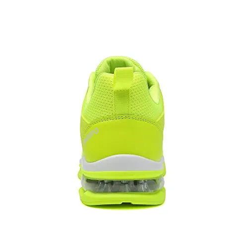 SKDOIUL Running Shoes for Women Sneakers Size 8.5 Fluorescent Green Athletic Tennis Walking Sneakers Woman Fashion Sport Gym Workout Shoes