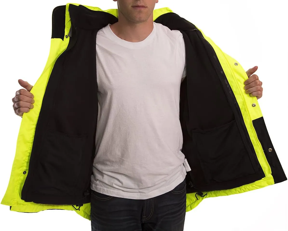 TINGLEY unisex-adult EclipseQuad-Hazard High Visibility, Liquidproof, Arc Flash and Flash Fire Protection Overalls